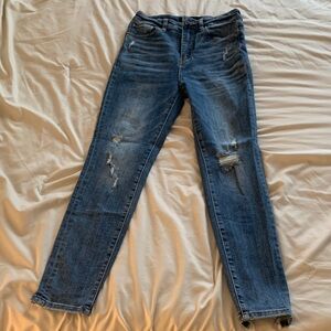 Classic Blue Skinny Leg Jeans